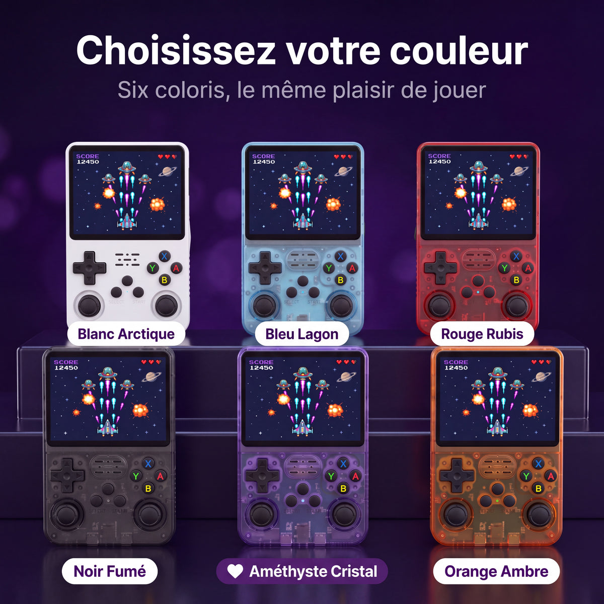 Console Rétro Portable GAMYKA – Écran IPS 3,5" et des milliers de jeux