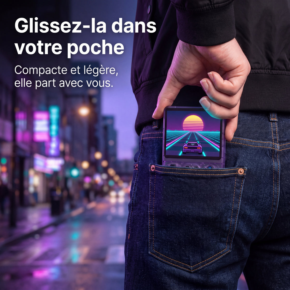 Console Rétro Portable GAMYKA – Écran IPS 3,5" et des milliers de jeux